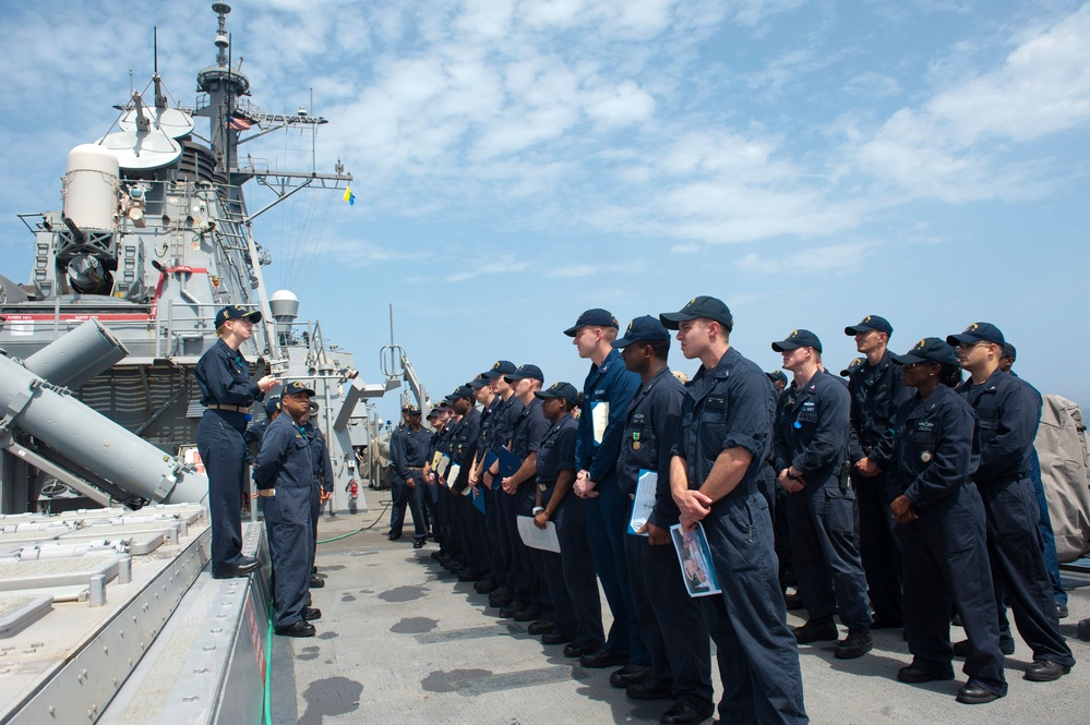 USS Arleigh Burke activity