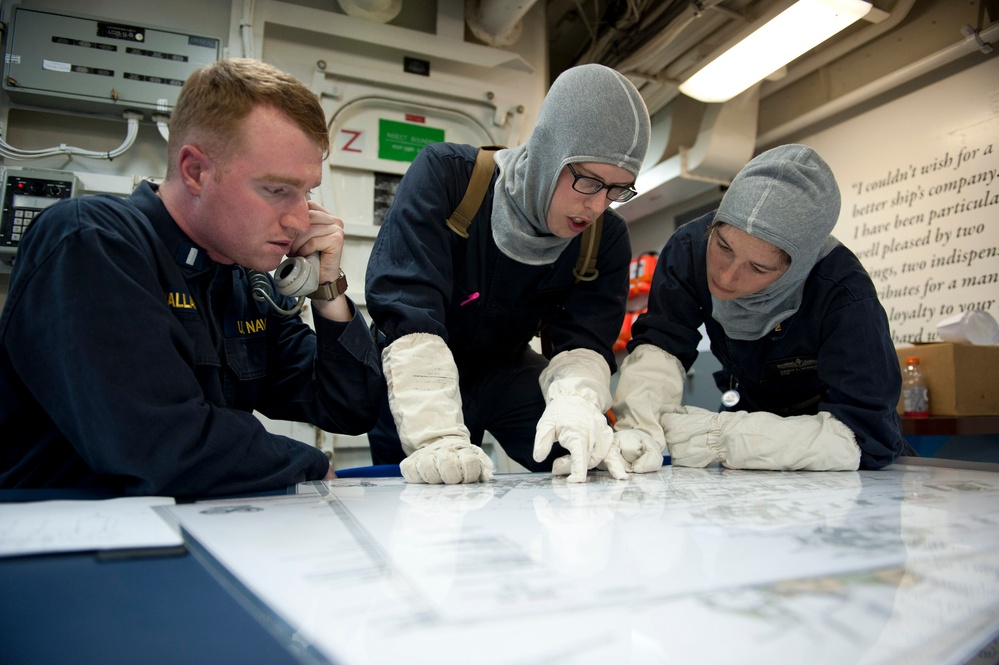 USS Arleigh Burke activity