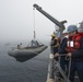 USS Mason small boat operations