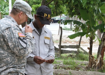 341st PsyOp meeting the people