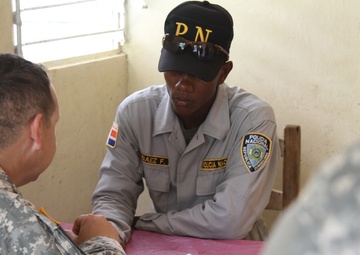 341st PsyOps meeting the people