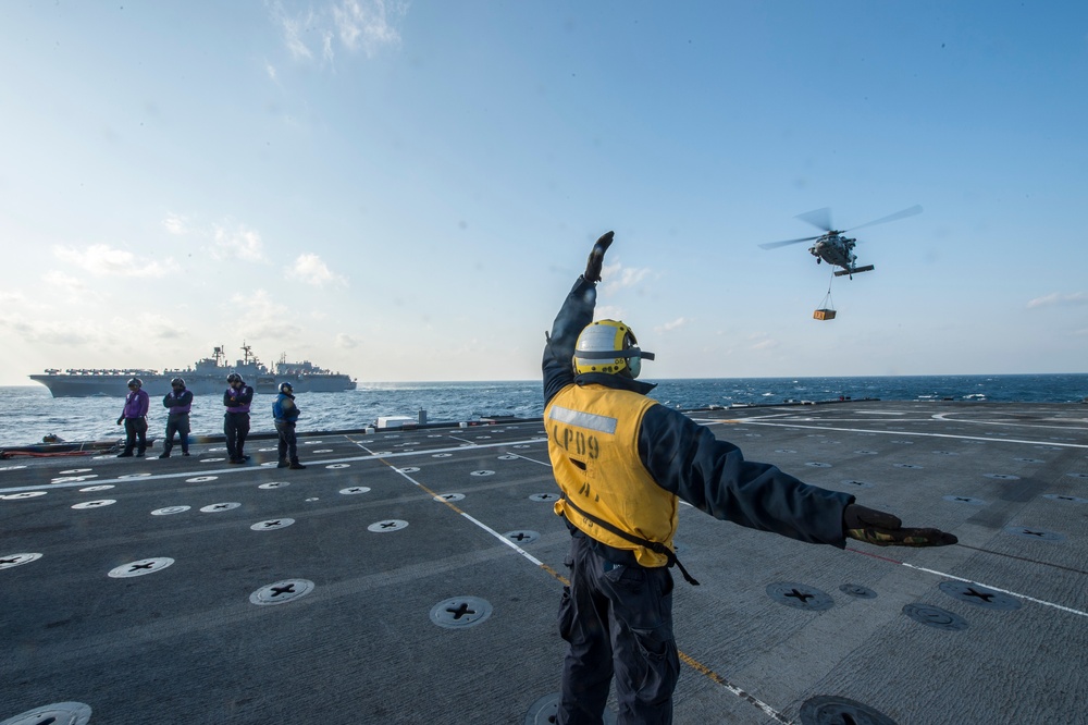 USS Denver operations