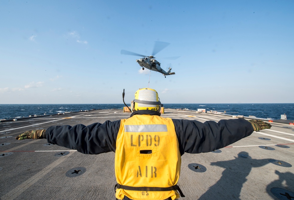 USS Denver operations