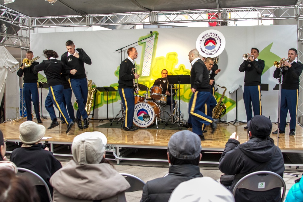 Uncle Sam's All-American Brass Band performance