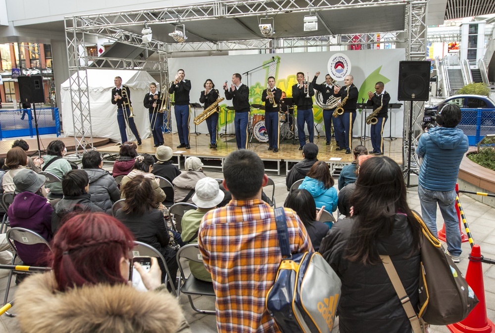 Uncle Sam’s All-American Brass Band performance