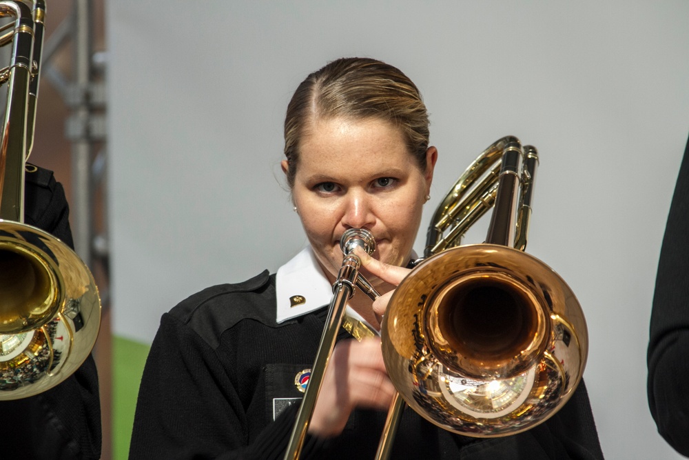 Uncle Sam's All-American Brass Band performance