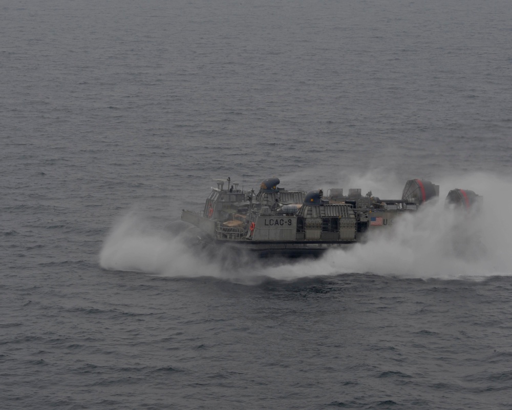 USS Bonhomme Richard conducts amphibious operations