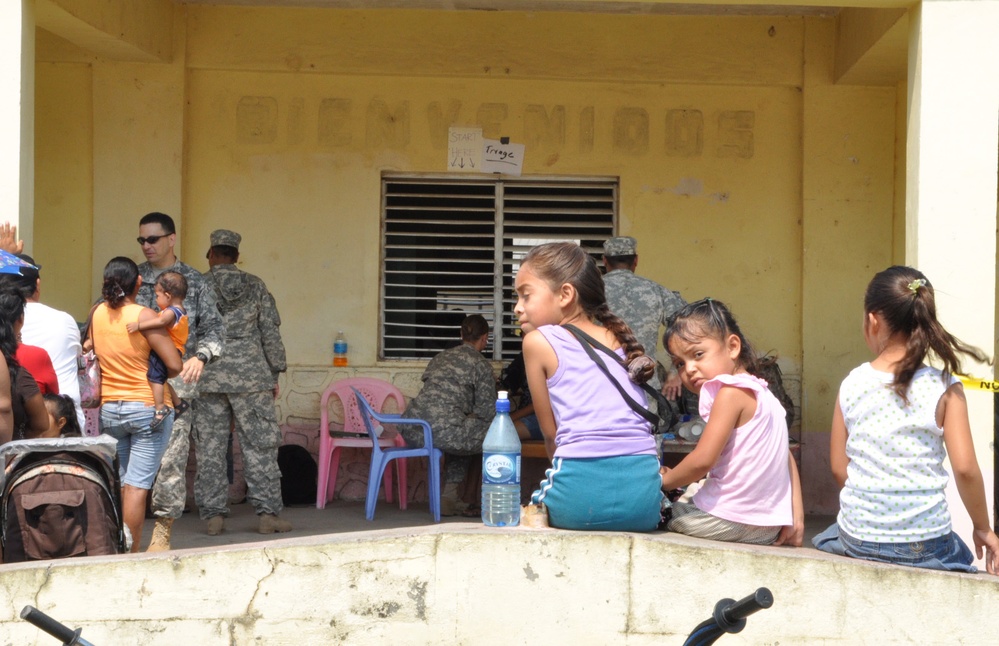 Free medical care provided to Belizean people