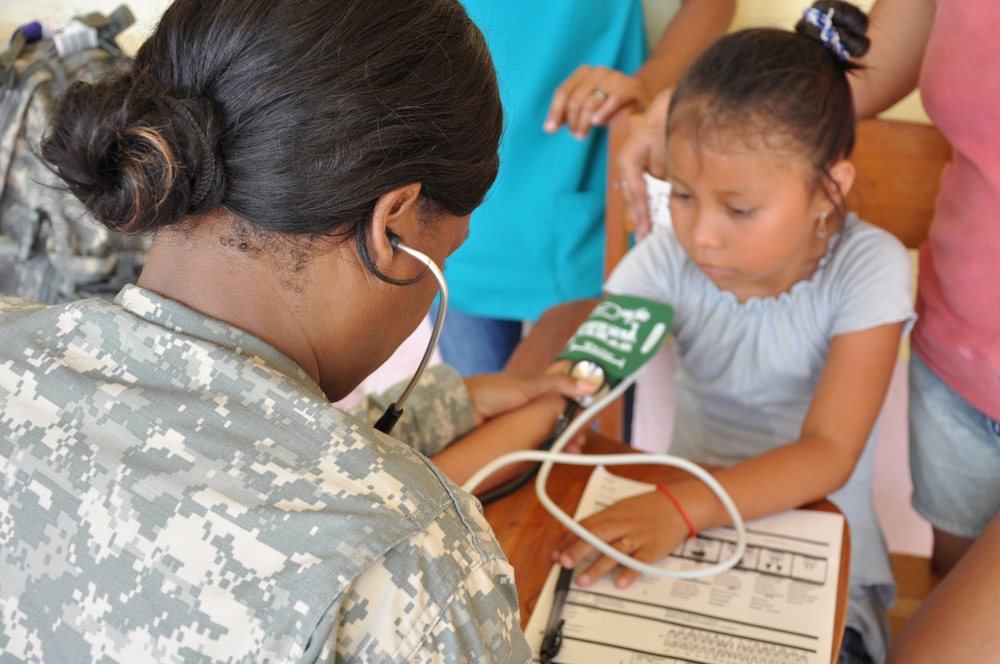 Free medical care provided to Belizean people