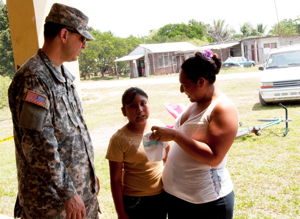 Free medical care provided to Belizean people