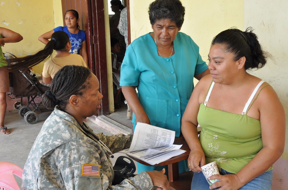 Free medical care provided to Belizean people