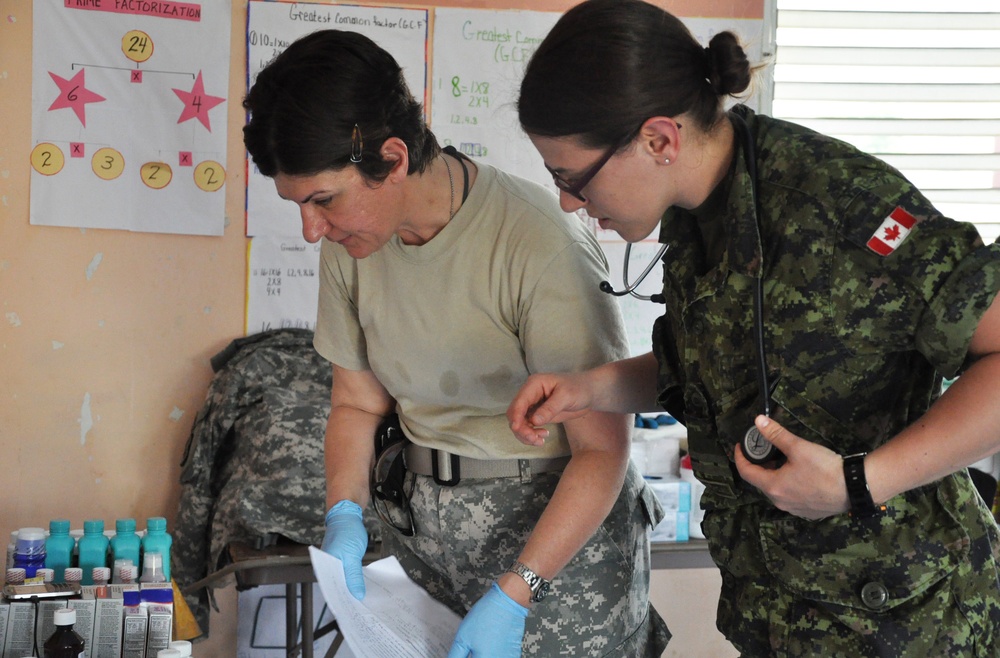 Free medical care provided to Belizean people