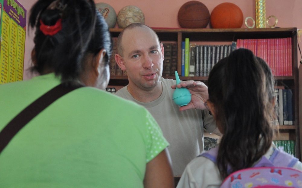 Free medical care provided to Belizean people