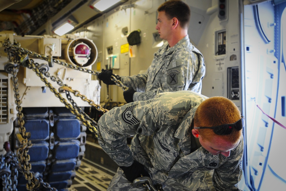 SC National Guard Unit participates in C-17 Heavy Airlift Operations