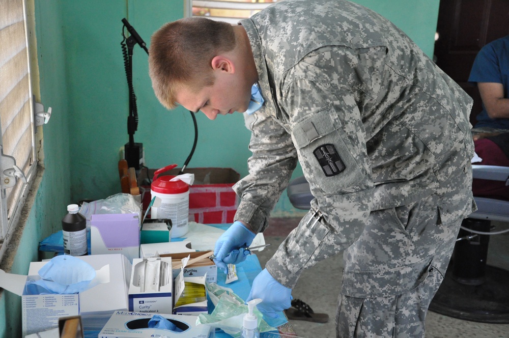 Free medical care provided to Belizean people