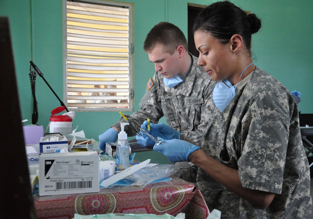 Free medical care provided to Belizean people