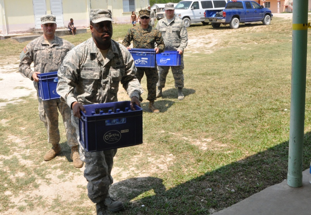 Free medical care provided to Belizean people