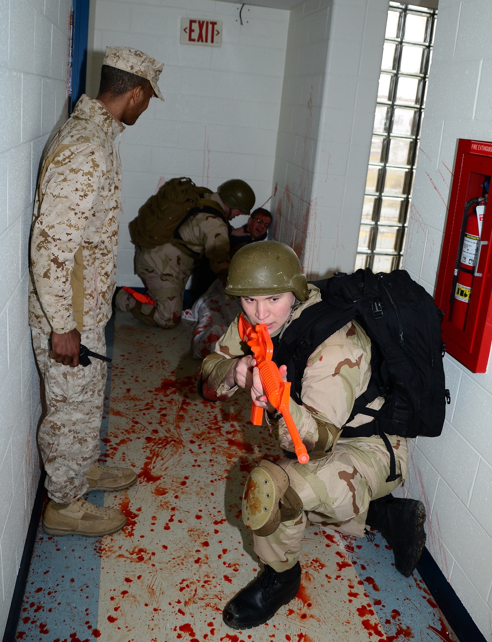 Lovell combat casualty care course prepares corpsmen for battlefield environment