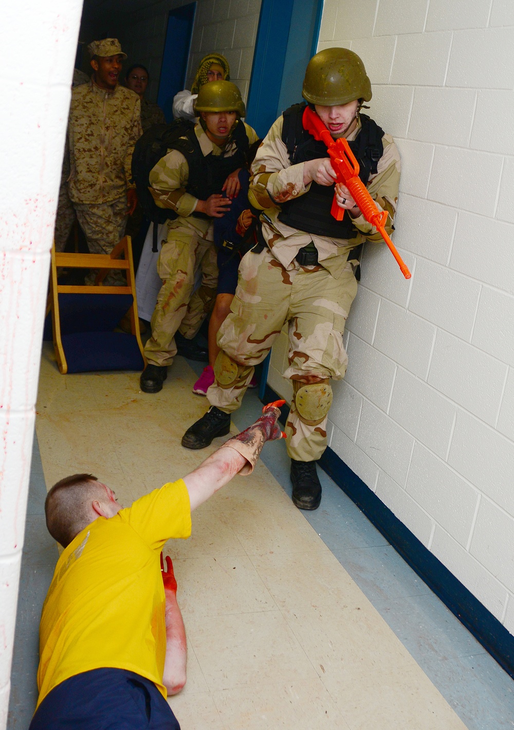 Lovell combat casualty care course prepares corpsmen for battlefield environment