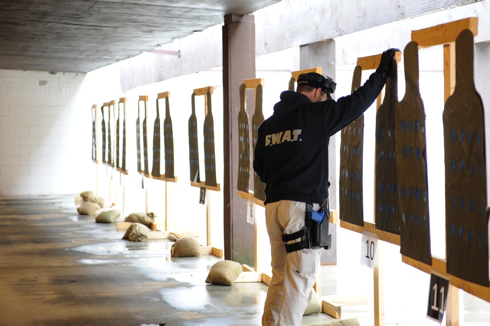 Security Forces Airmen participate in tactical training