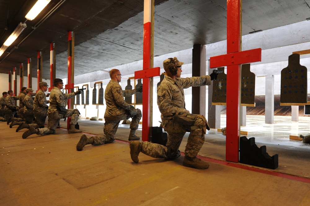 Security Forces Airmen participate in tactical training