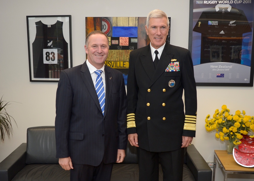 PACOM meets with New Zealand Prime Minister
