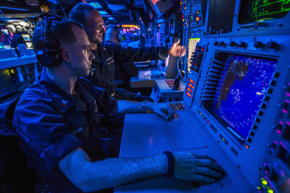 USS Donald Cook combat information center