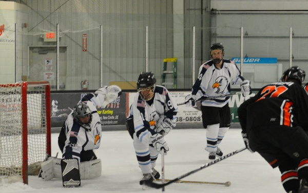 Dover Airmen take on NHL veterans