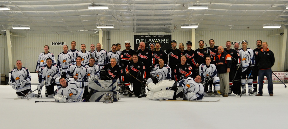 Dover Airmen take on NHL veterans