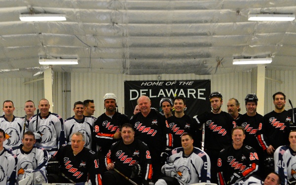 Dover Airmen take on NHL veterans