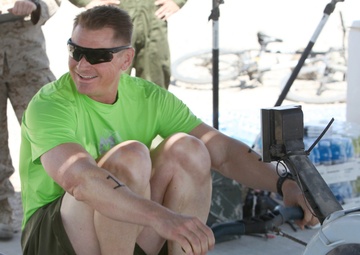 Deployed Marines honor fallen friend, run for MARSOC Foundation