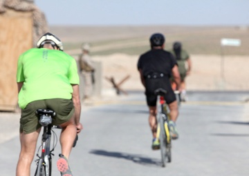 Deployed Marines honor fallen friend, run for MARSOC Foundation