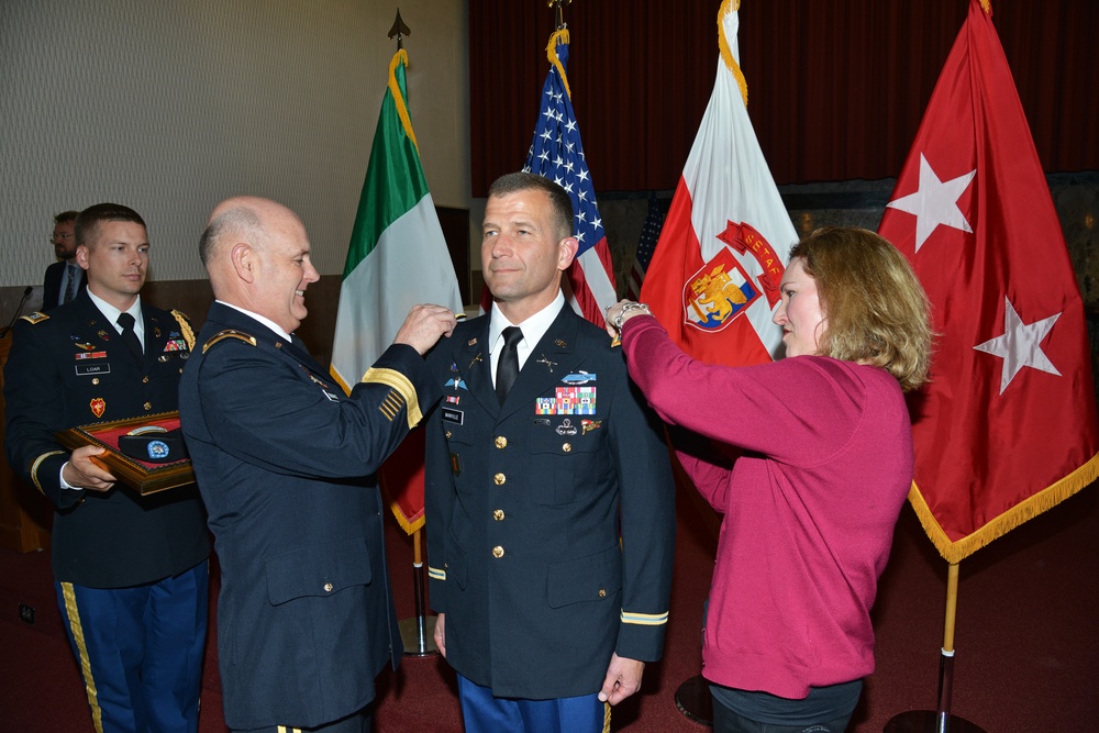 Promotion ceremony Col. Graig J. Manville