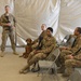 Major Eden helps with Combat Stress at Bagram