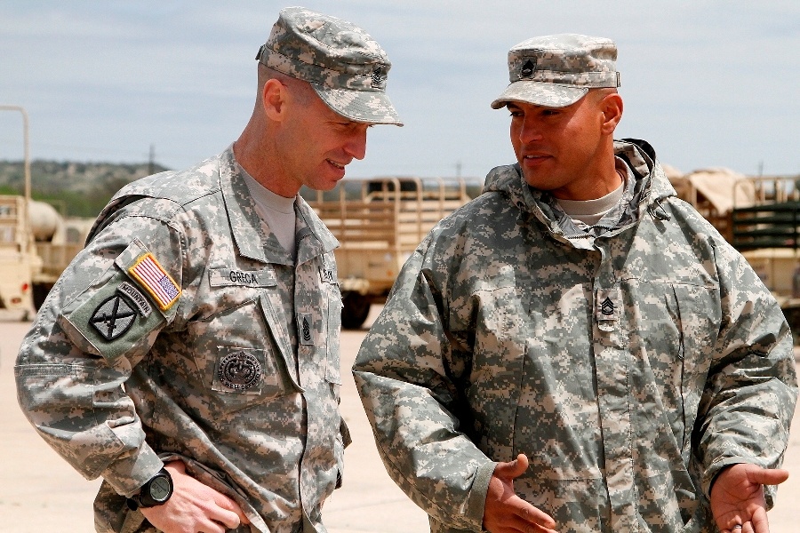 FORSCOM CSM visits Lancer Soldiers, tours equipment