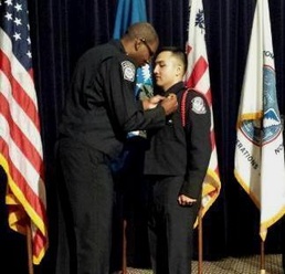 Lt. Hurtado graduates from CBP Officer Academy