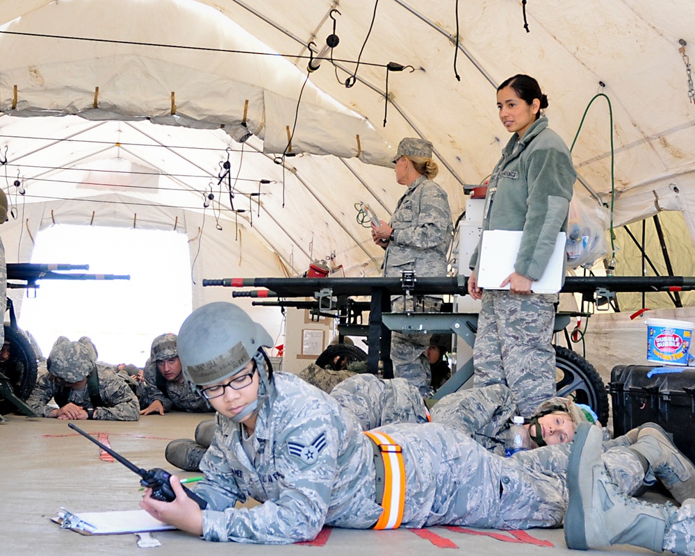 Wing tests wartime readiness