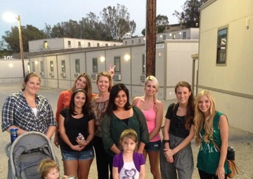 Spouse supports others in times of need