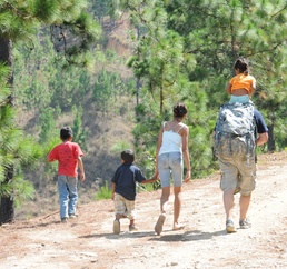 Joint Task Force-Bravo hikes food, supplies to remote village in Honduras