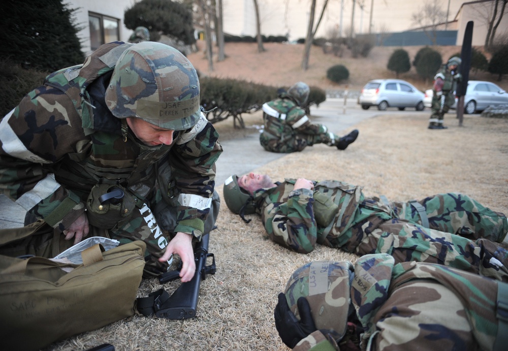 Mustangs master mass casualty care