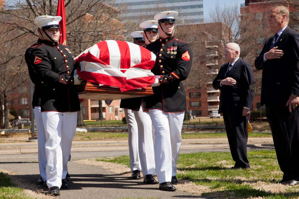 Memorial for retired Gen. Carl E. Mundy Jr.