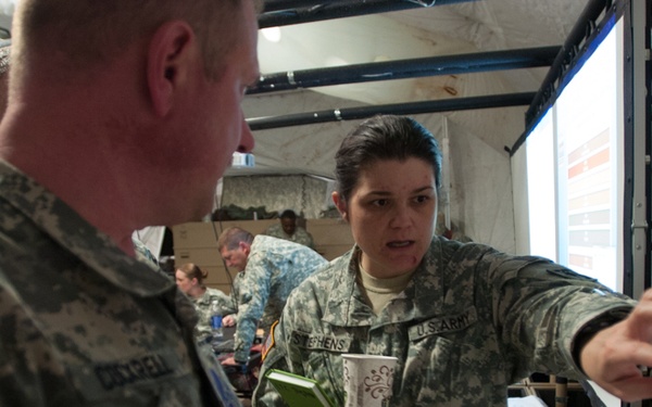 90th SB trains at Fort Bragg Warfighter