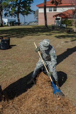 3rd CAB Soldiers participate in spring clean