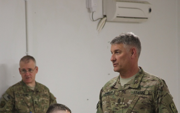 SMA visits troops in southern Afghanistan