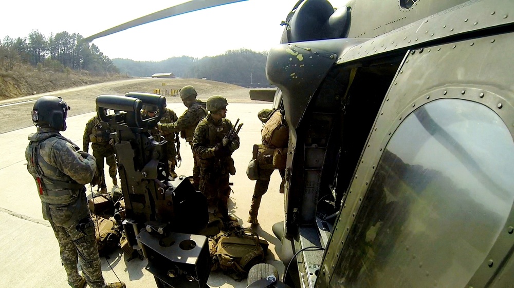 US Marines and Republic of Korea complete air assault mission