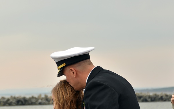 Son Travels to Misawa to Honor Father's Sacrifice