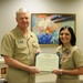 Chief of naval operations flag presentation