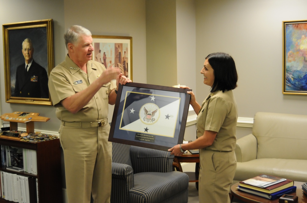 Meritorious Service Medal presentation