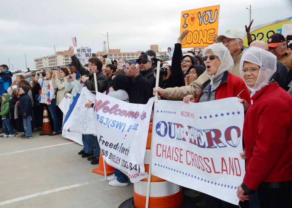 USS Bulkeley returns from deployment