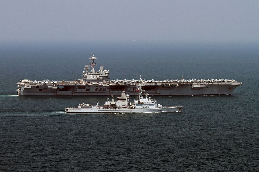 USS George HW Bush supports maritime security operations and theater security cooperation efforts